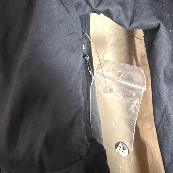 STAUD black Monroe peplum top in cotton poplin with a lace-up front size 8 - Picture 6 of 9